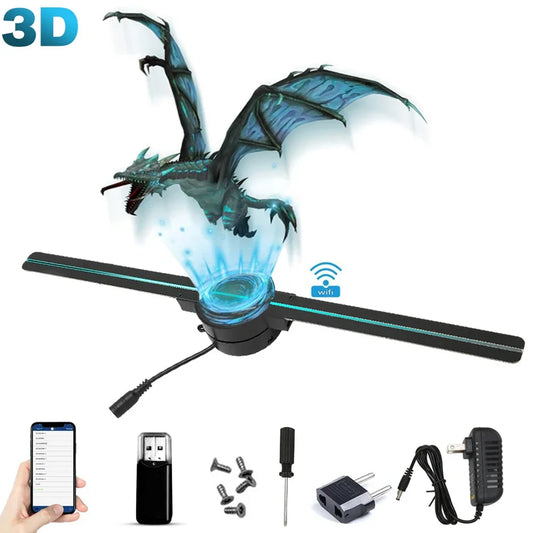 3D Hologram Fan 42CM WiFi